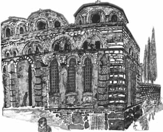 Constantinople - church of Agios Theodoros Tyronos