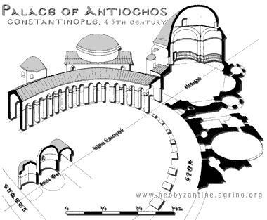 Palace of Antiochos, Constantinople, 4-5th century