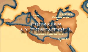 Byzantine Empire in the 6th century