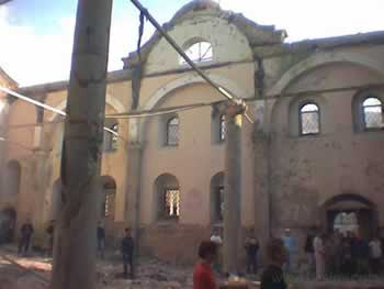 Monastery of St Apostles, Prizren (AFTER DESTRUCTION)