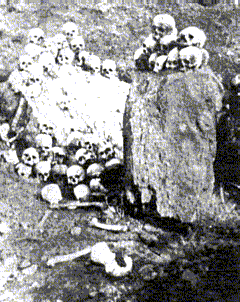bones of killed Armenians and Greeks near Smyrna, around 1916-1920 bones of killed Armenians and Greeks near Smyrna, around 1916-1920